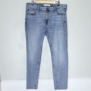 Calvin Klein Jeans Light Blue Skinny Stretch Denim Mens 38x30